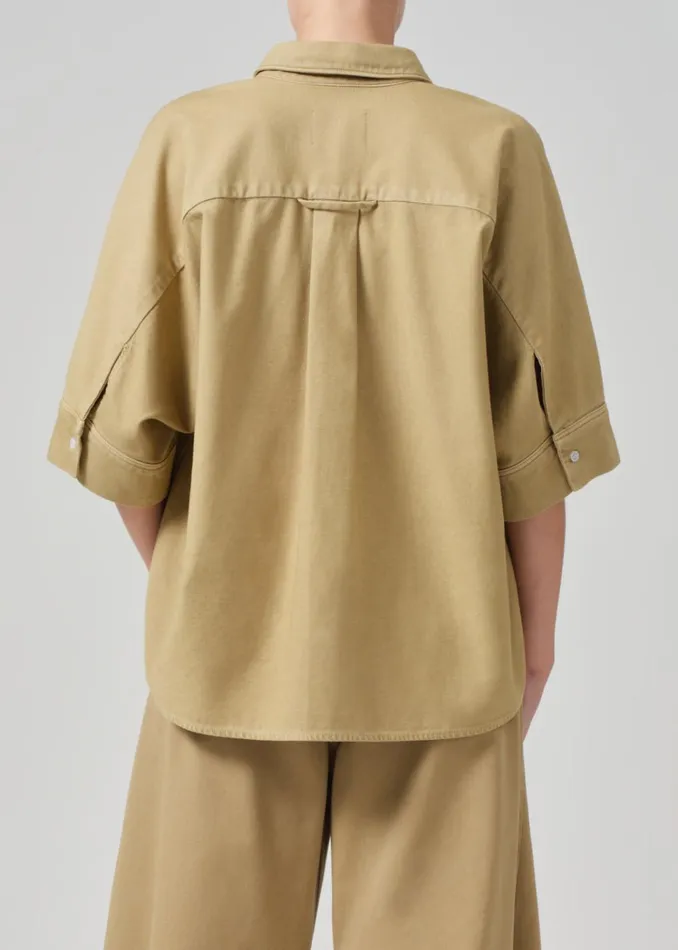 Citizens Of Humanity Claire Origami Shirt In Heirloom Women Tops