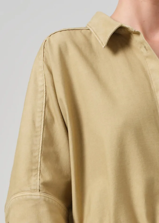 Citizens Of Humanity Claire Origami Shirt In Heirloom Women Tops