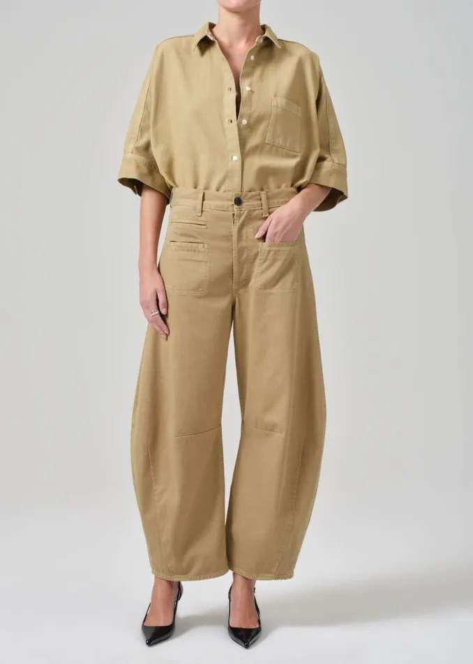 Citizens Of Humanity Claire Origami Shirt In Heirloom Women Tops