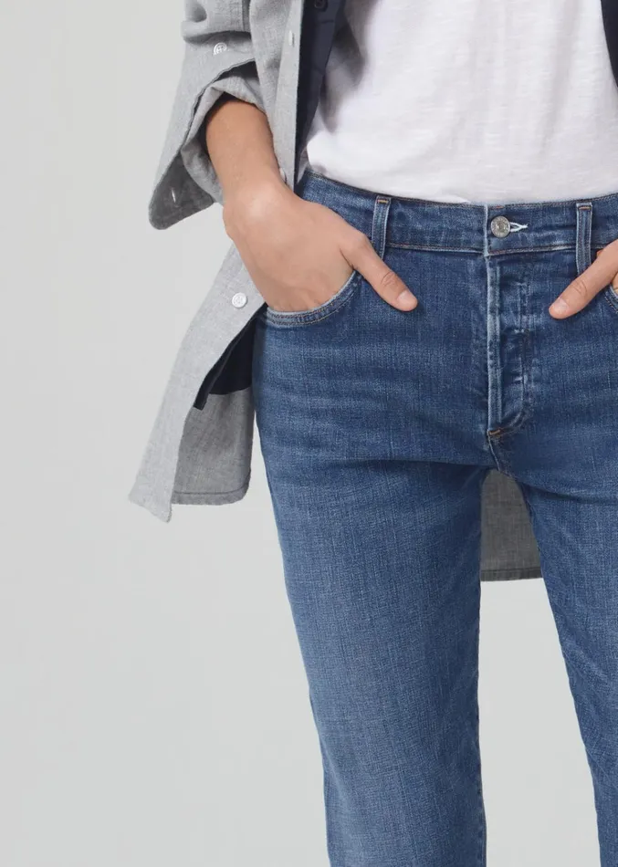 Citizens Of Humanity Emerson Mid Rise Relaxed 27034 In Lawless Women Jeans