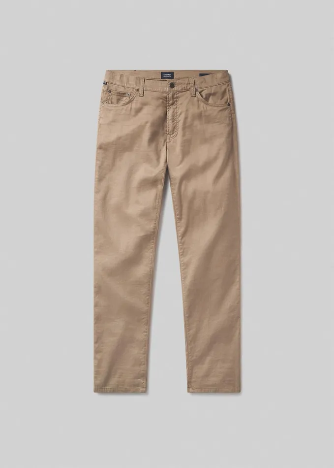 Citizens Of Humanity Gage Slim Straight Stretch Linen In Dune Men Pants
