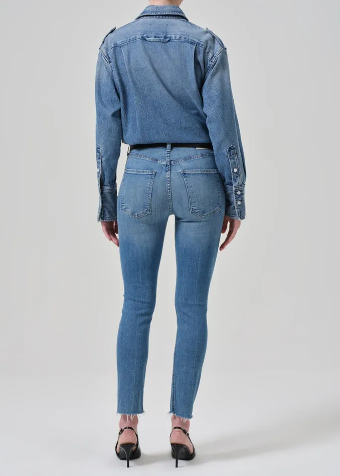 Citizens Of Humanity Isola Slim Crop In Splendor Women Jeans