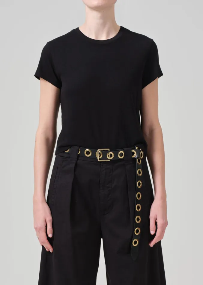 Citizens Of Humanity Kyle Tee In Black Women Tops