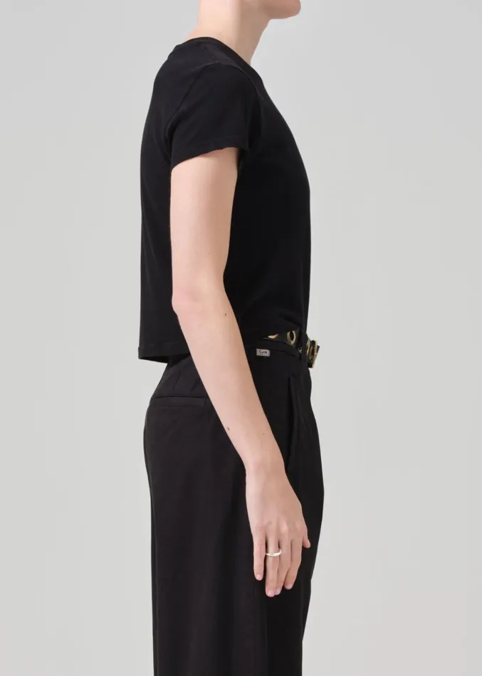 Citizens Of Humanity Kyle Tee In Black Women Tops