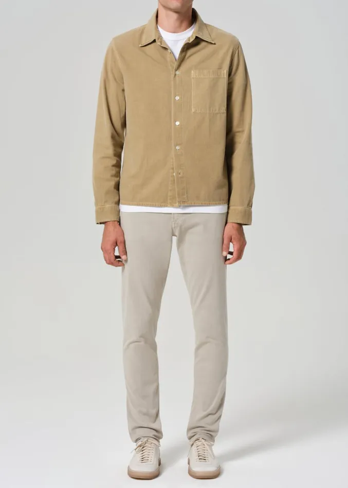 Citizens Of Humanity London Tapered Slim Stretch Sateen In Caraway Men Pants