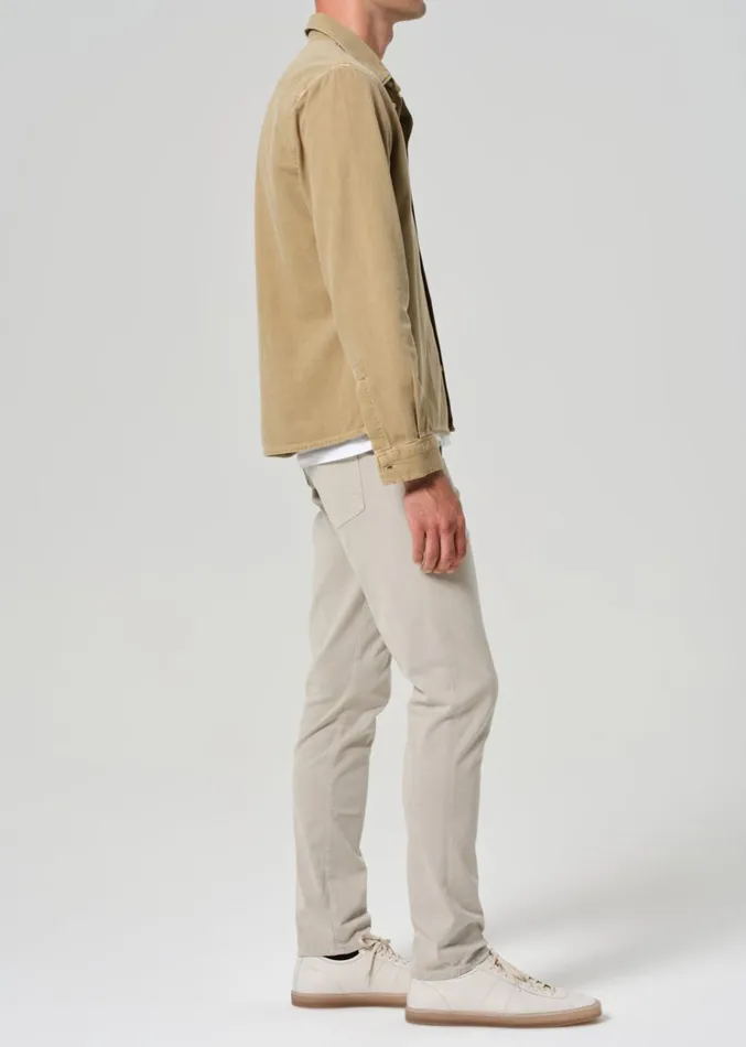 Citizens Of Humanity London Tapered Slim Stretch Sateen In Caraway Men Pants