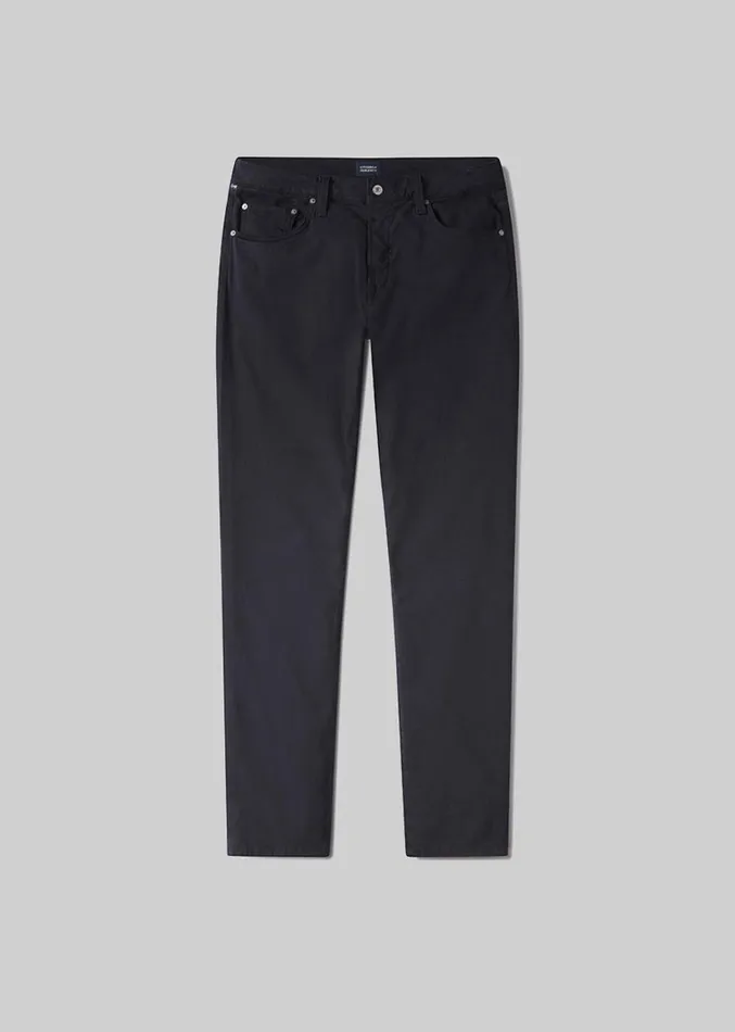 Citizens Of Humanity London Tapered Slim Stretch Sateen In True Navy Men Pants