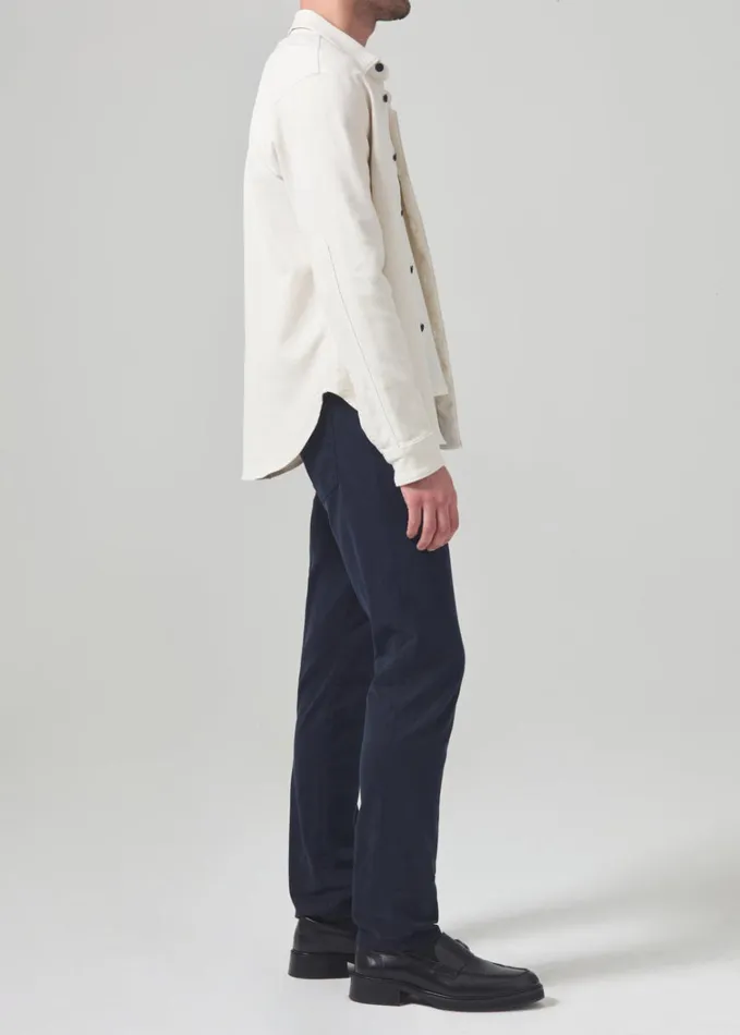 Citizens Of Humanity London Tapered Slim Stretch Sateen In True Navy Men Pants