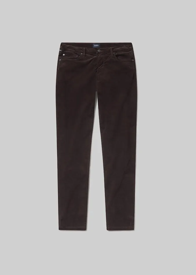 Citizens Of Humanity London Tapered Slim Velvet In Barrister Men Pants