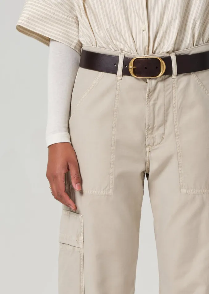 Citizens Of Humanity Marcelle Low Slung Easy Cargo In Burnished Quartz Women Pants