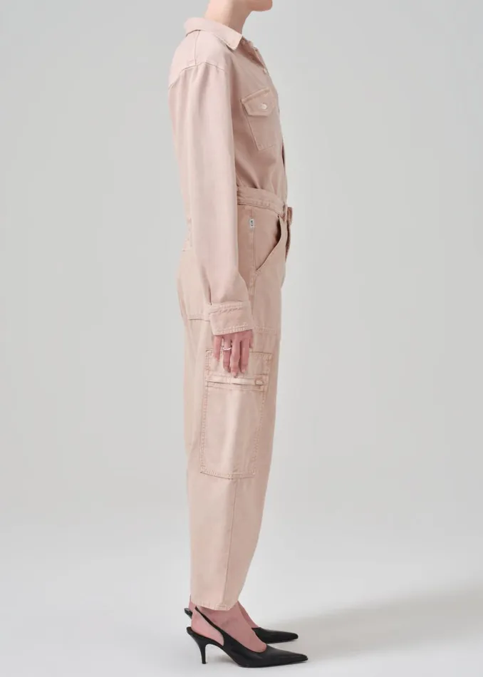 Citizens Of Humanity Marcelle Low Slung Easy Cargo In Roselle Women Pants