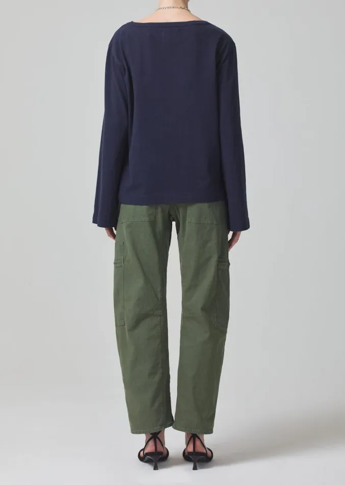 Citizens Of Humanity Marcelle Low Slung Easy Cargo In Surplus Women Pants