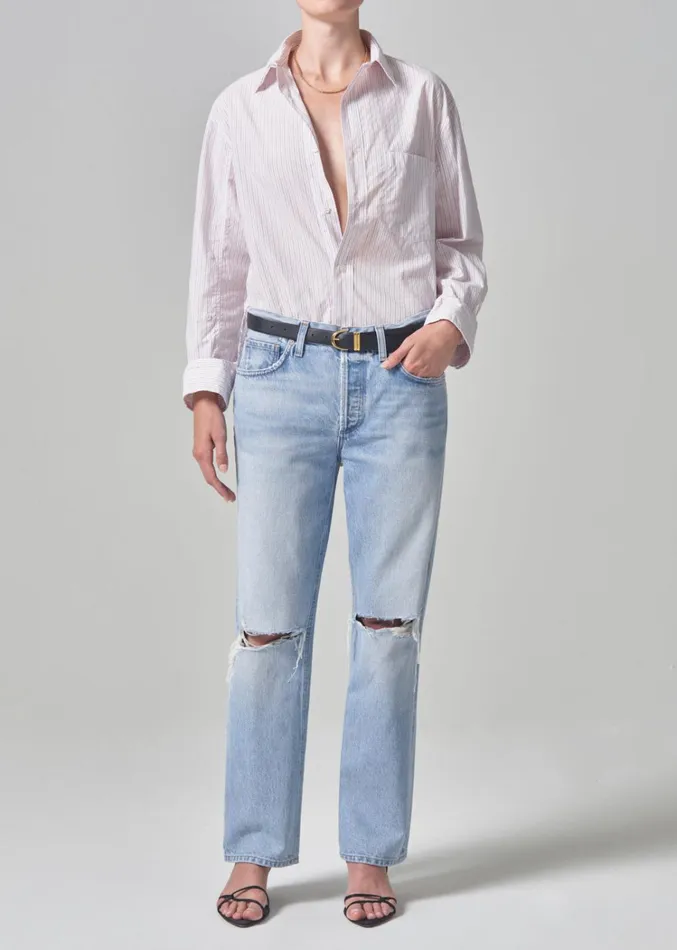 Citizens Of Humanity Neve Low Slung Relaxed In Pagoda Women Jeans