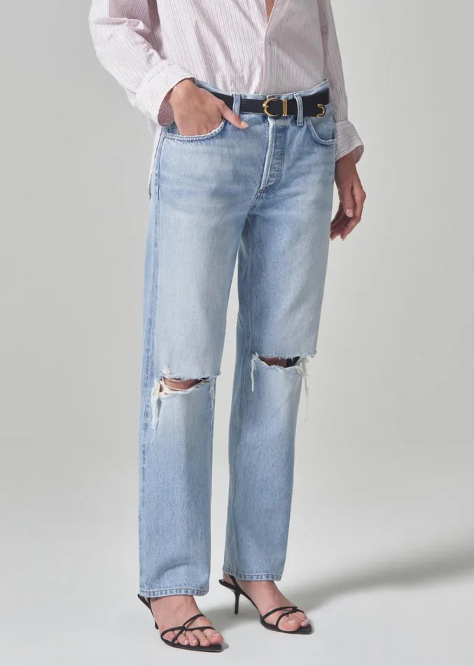 Citizens Of Humanity Neve Low Slung Relaxed In Pagoda Women Jeans