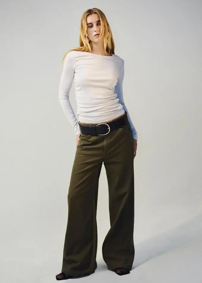 Citizens Of Humanity Paloma Utility Trouser In Tea Leaf Women Pants
