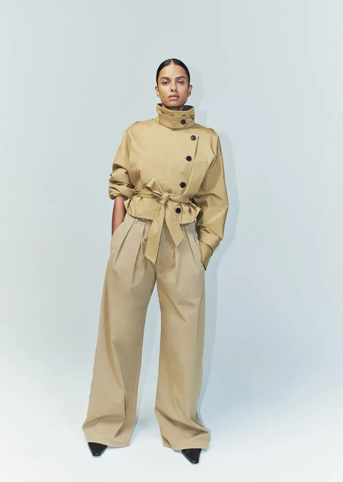 Citizens Of Humanity Petra Pleated Trouser In Nano Women Pants