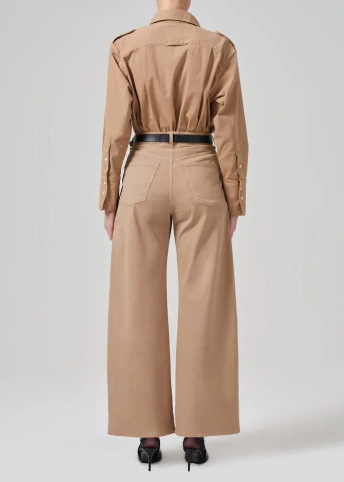 Citizens Of Humanity Petra Pleated Trouser In Nano Women Pants