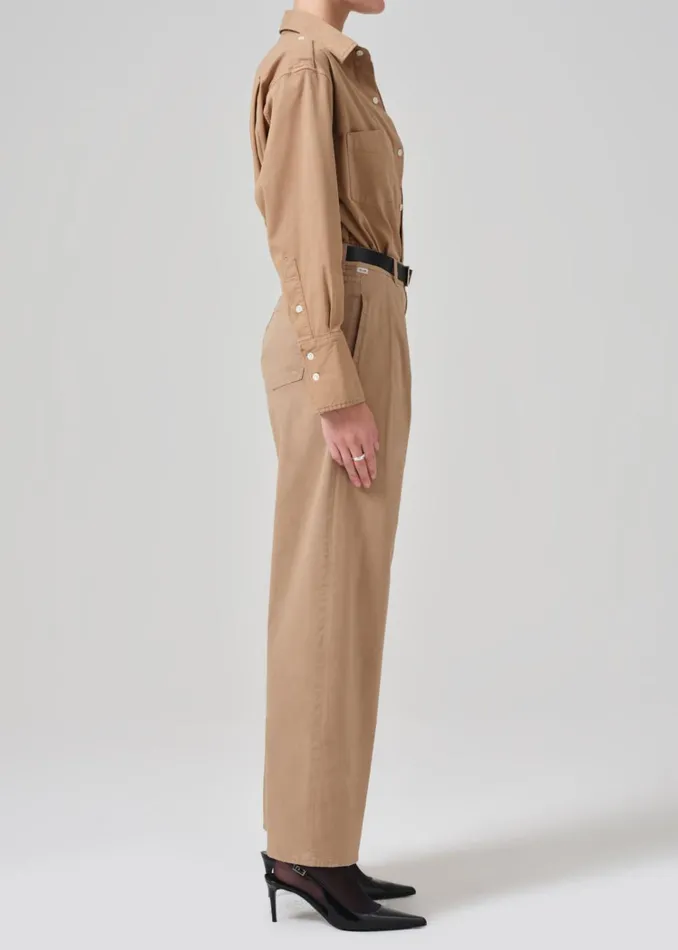 Citizens Of Humanity Petra Pleated Trouser In Nano Women Pants
