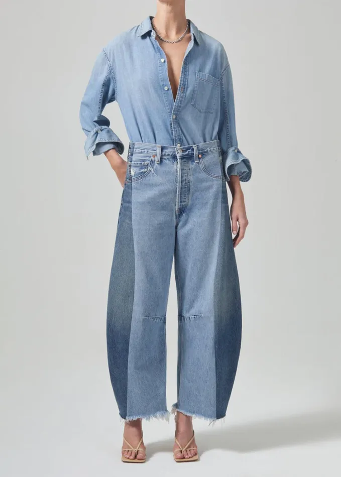 Citizens Of Humanity Pieced Horseshoe Jean In Fracture Women Jeans