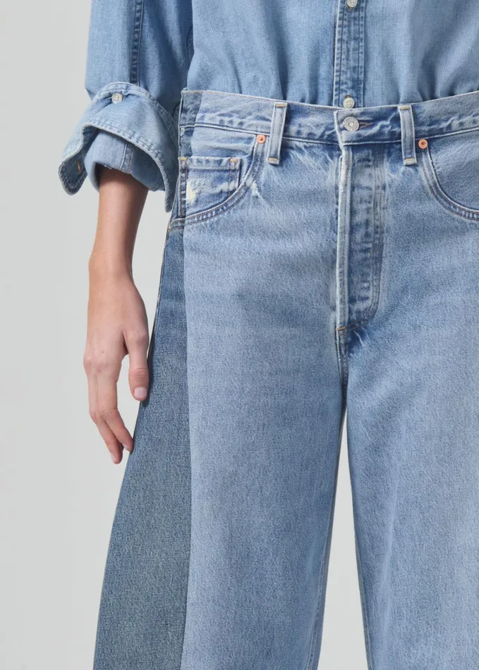 Citizens Of Humanity Pieced Horseshoe Jean In Fracture Women Jeans