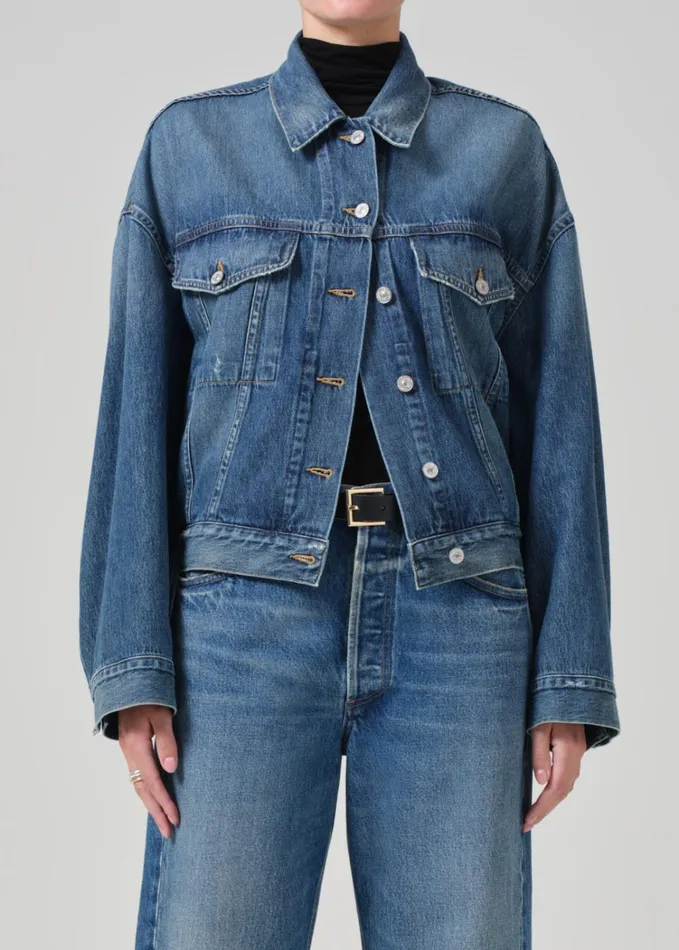 Citizens Of Humanity Quira Puff Jacket In Good Neighbor Women Jackets and Coats