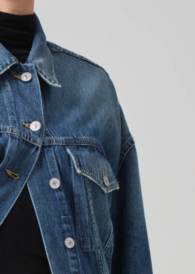 Citizens Of Humanity Quira Puff Jacket In Good Neighbor Women Jackets and Coats