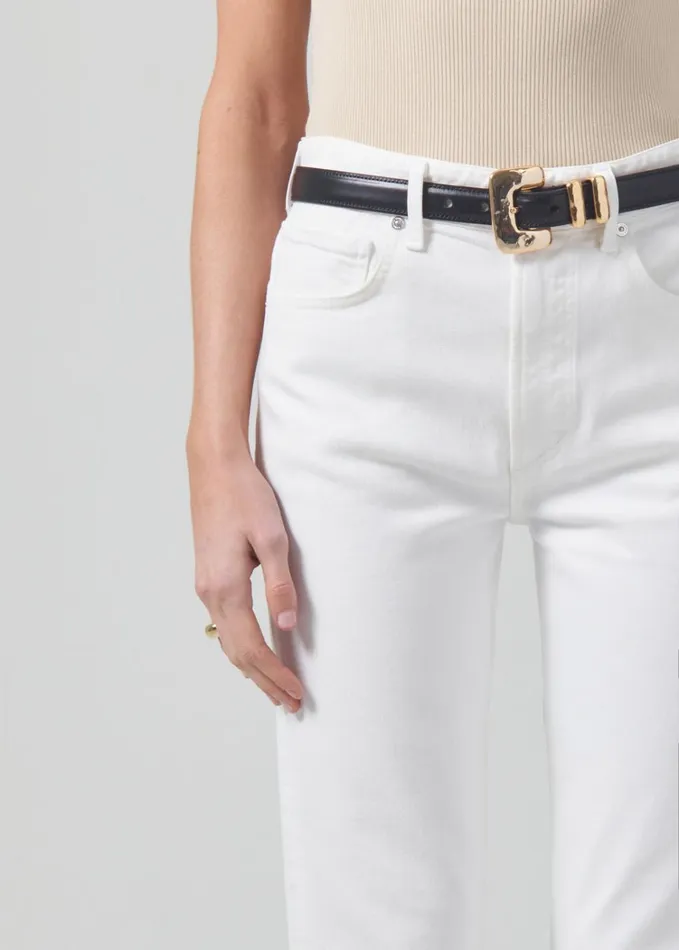 Citizens Of Humanity Zurie Straight In Soft White Women Jeans