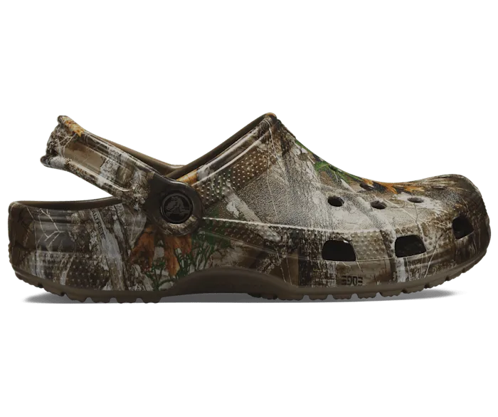 Classic Realtree Edge Clog Walnut Women Crocs Clogs