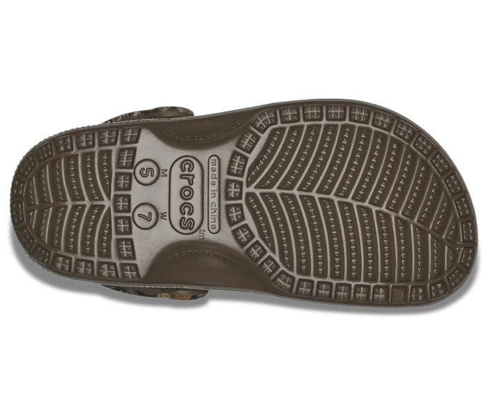 Classic Realtree Edge Clog Walnut Women Crocs Clogs
