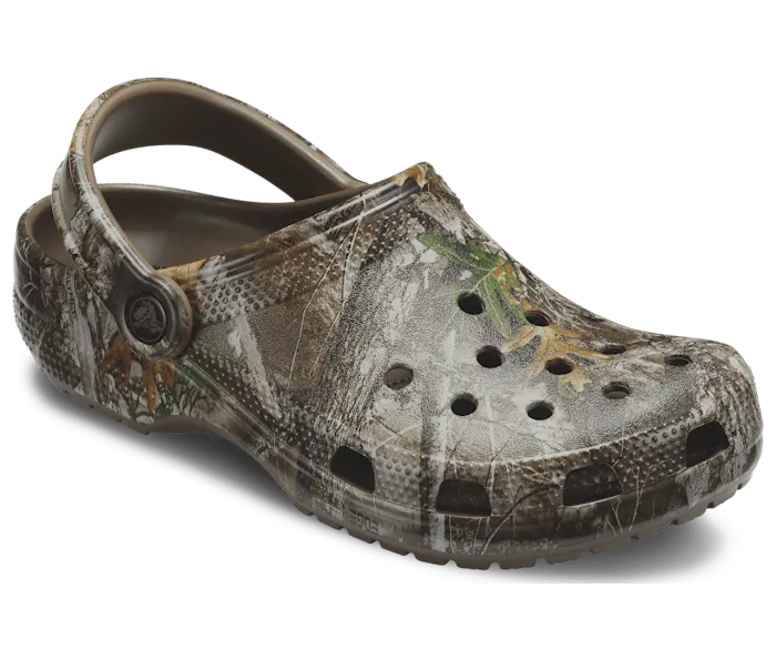 Classic Realtree Edge Clog Walnut Women Crocs Clogs