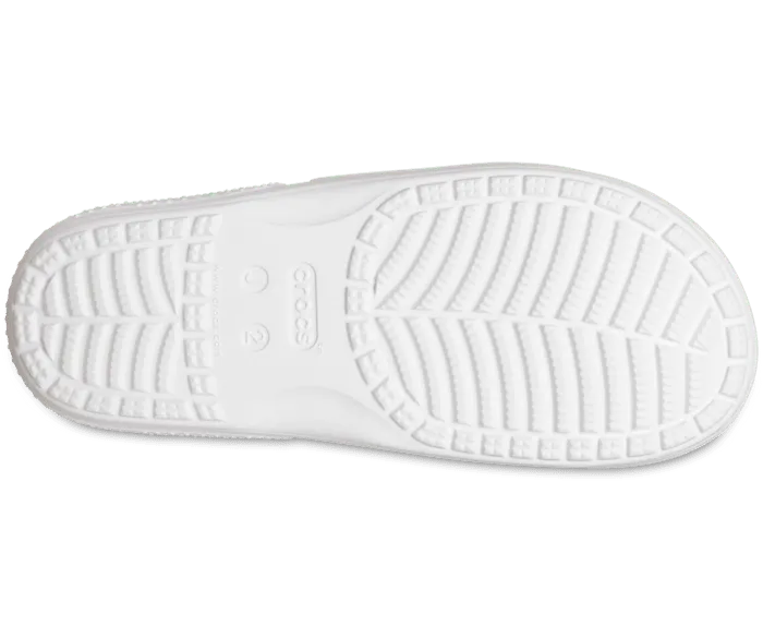 Classic Slide White Kids Crocs Sandals