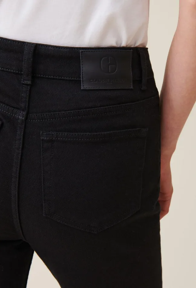 Claudie Pierlot Black MidRise Slim Jeans Women Jeans And Trousers Claudie Pierlot Black MidRise Slim Jeans Women Jeans And Trousers
