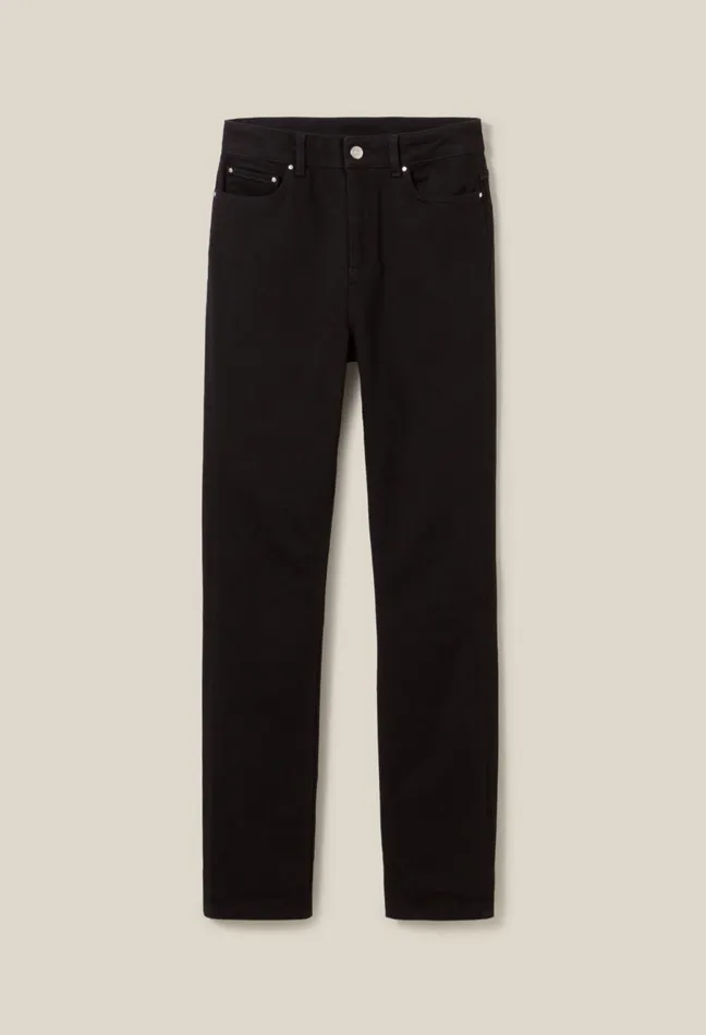 Claudie Pierlot Black MidRise Slim Jeans Women Jeans And Trousers Claudie Pierlot Black MidRise Slim Jeans Women Jeans And Trousers