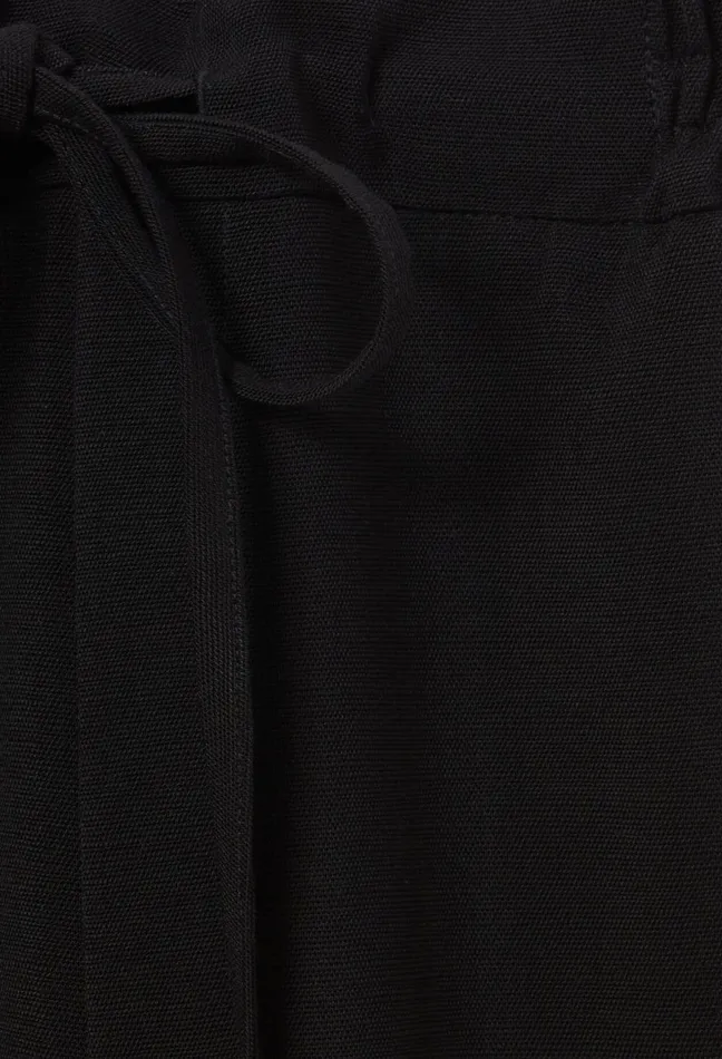 Claudie Pierlot Elasticated Fluid Trousers Black Women Jeans And Trousers Claudie Pierlot Elasticated Fluid Trousers Black Women Jeans And Trousers