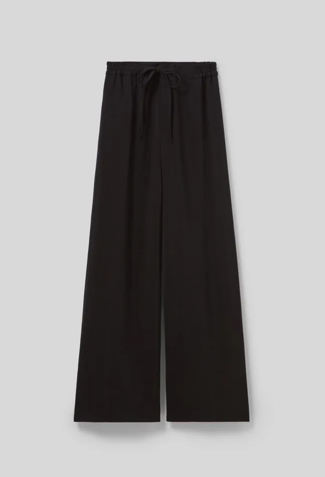 Claudie Pierlot Elasticated Fluid Trousers Black Women Jeans And Trousers Claudie Pierlot Elasticated Fluid Trousers Black Women Jeans And Trousers