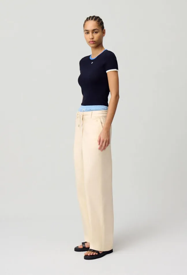 Claudie Pierlot LowRise Cargo Trousers Beige Women Jeans And Trousers Claudie Pierlot LowRise Cargo Trousers Beige Women Jeans And Trousers