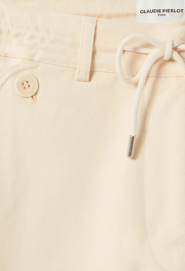 Claudie Pierlot LowRise Cargo Trousers Beige Women Jeans And Trousers Claudie Pierlot LowRise Cargo Trousers Beige Women Jeans And Trousers