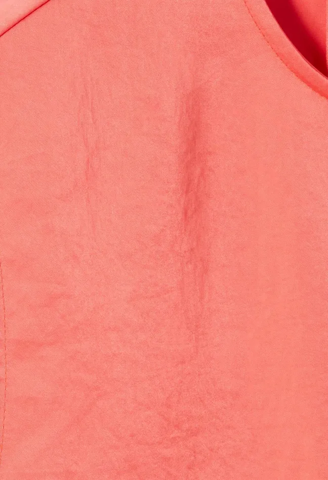 Claudie Pierlot Sleeveless Top With Open Back Mandarin Women Tops And Shirts