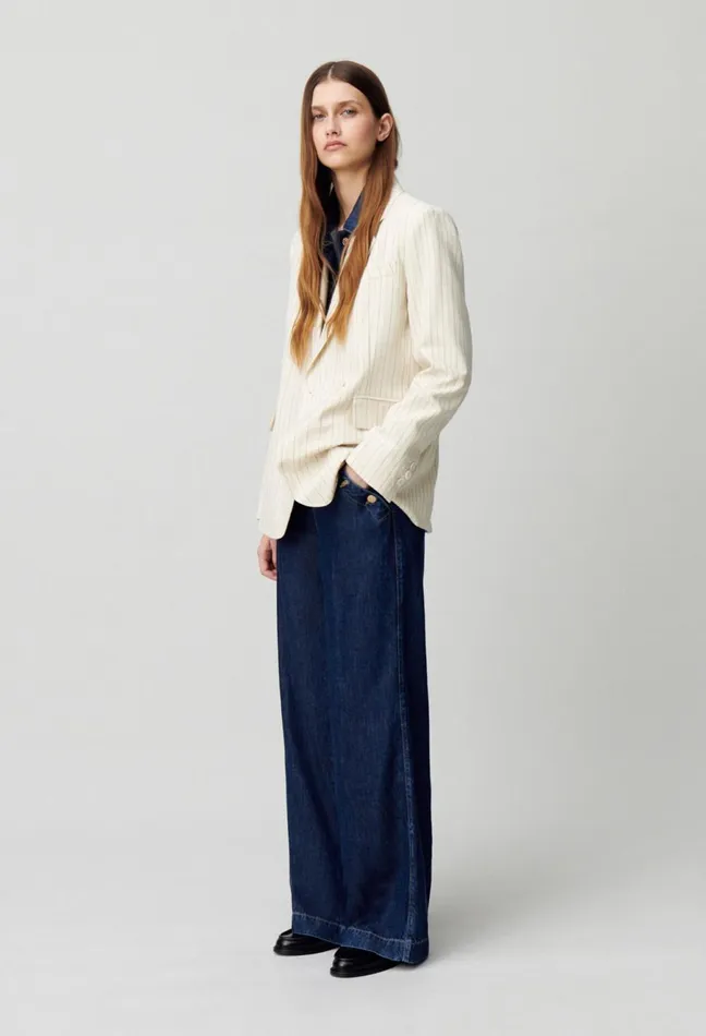Claudie Pierlot Striped Blazer Dualcolor Women Blazers