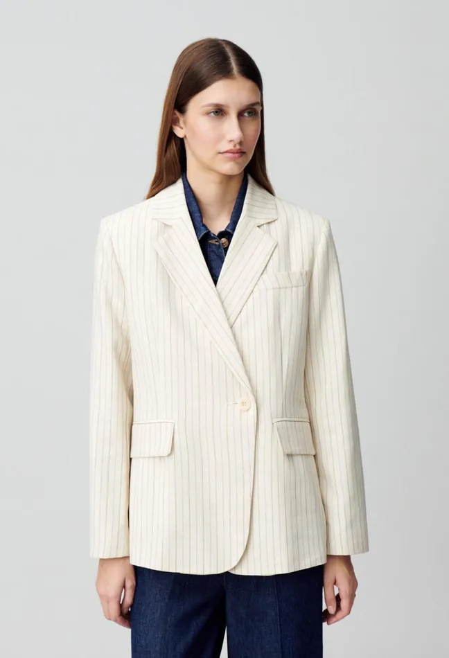 Claudie Pierlot Striped Blazer Dualcolor Women Blazers