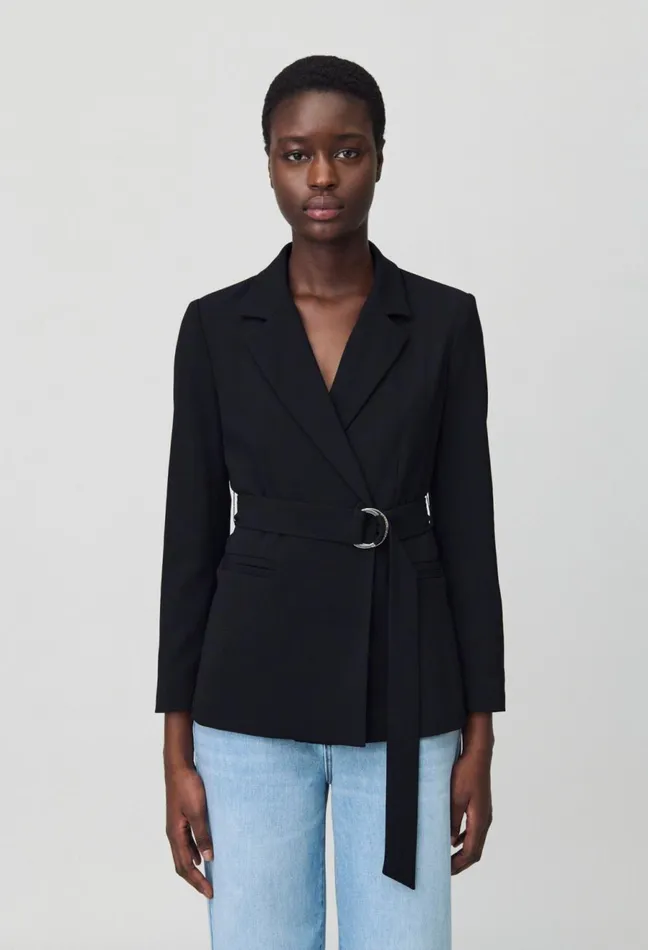 Claudie Pierlot Suit Jacket Black Women Blazers Claudie Pierlot Suit Jacket Black Women Blazers