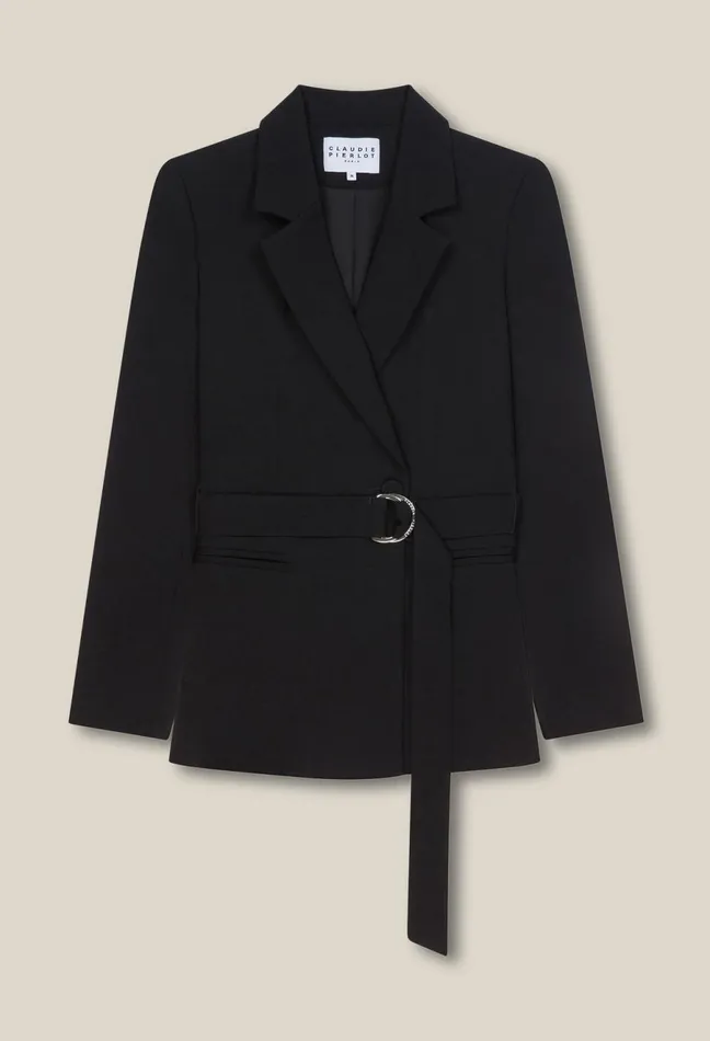 Claudie Pierlot Suit Jacket Black Women Blazers Claudie Pierlot Suit Jacket Black Women Blazers