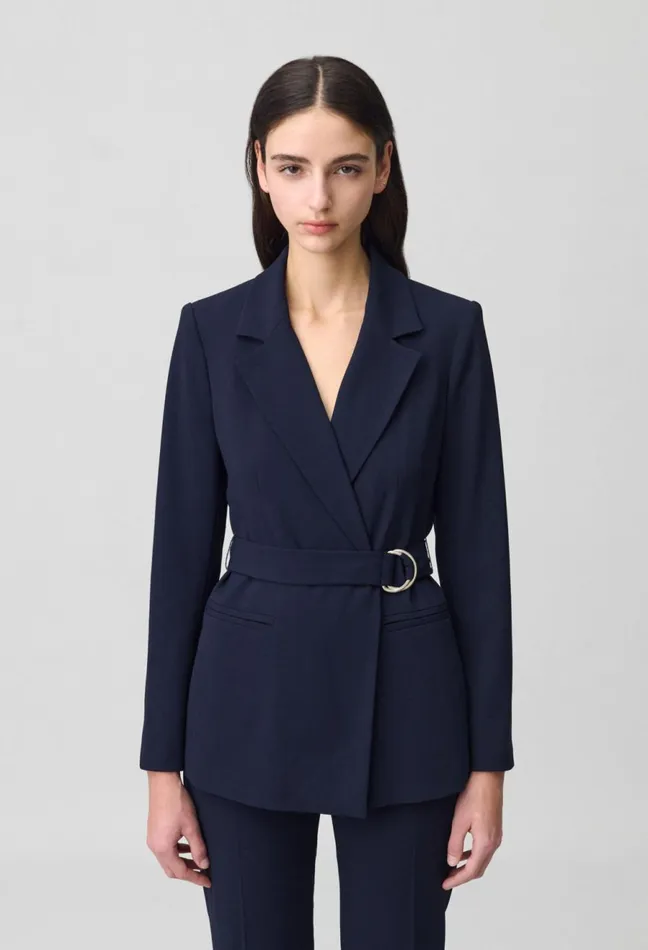 Claudie Pierlot Suit Jacket Navy Women Blazers Claudie Pierlot Suit Jacket Navy Women Blazers
