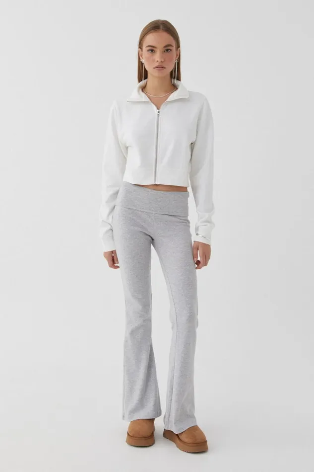 Clothing Supr Hoodies and Trackies Somer Zip Through Sweat Cloud White