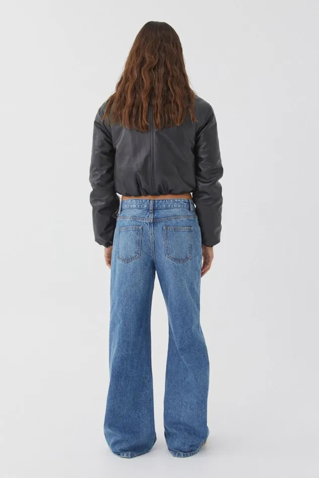 Clothing Supr Jackets and Puffers Lotti Puff Bomber Jacket Black