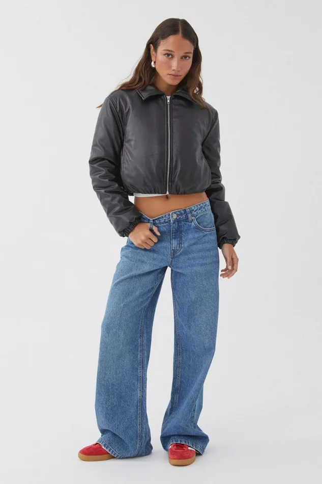 Clothing Supr Jackets and Puffers Lotti Puff Bomber Jacket Black