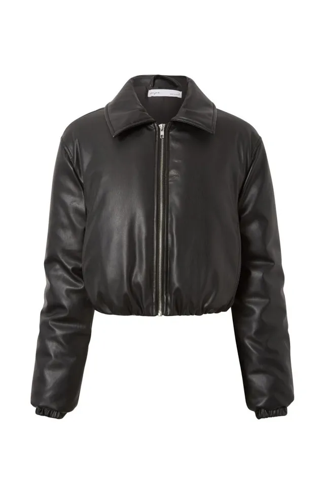 Clothing Supr Jackets and Puffers Lotti Puff Bomber Jacket Black
