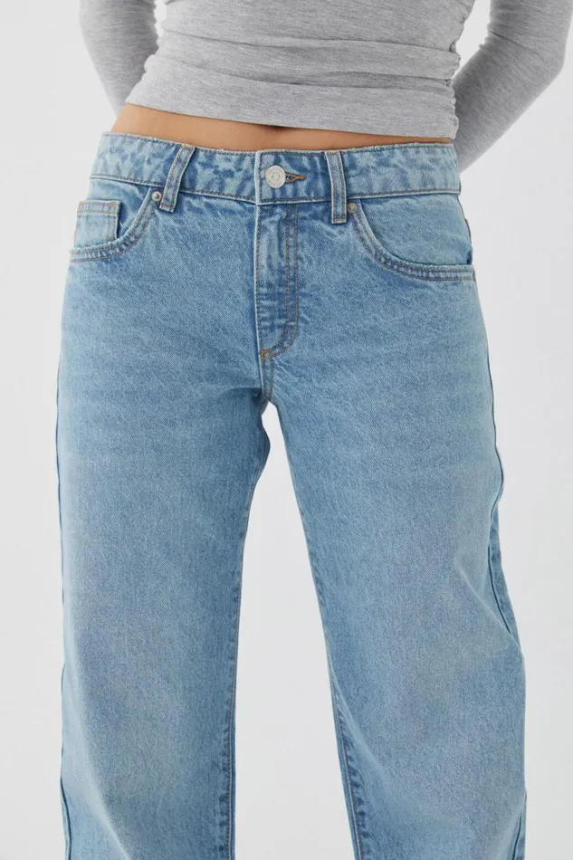 Clothing Supr Jeans Low Rise Straight Jean Northcote Blue