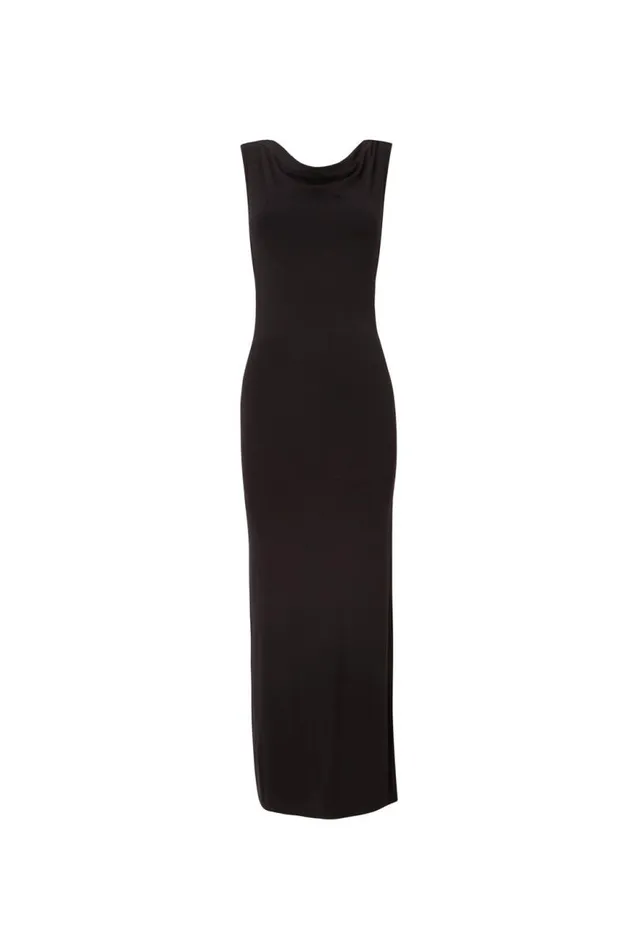 Clothing Supr Maxi Dresses Soft Capri Maxi Dress Black