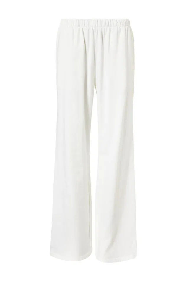 Clothing Supr Pants Relaxed Wide Leg Track Pant Cloud White